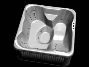 modern jacuzzi 3D Model