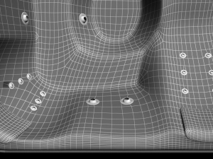 modern jacuzzi 3D Model