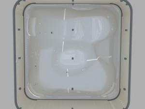 modern jacuzzi 3D Model