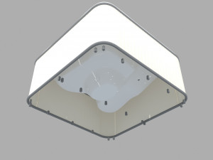 modern jacuzzi 3D Model