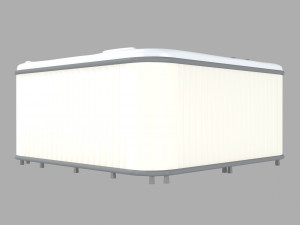 modern jacuzzi 3D Model