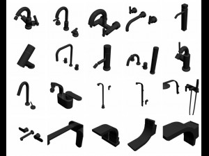 AWESOME 120 In 1 Bathroom Item PRINTABLE PACK Model 3D