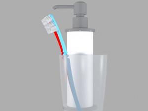 bathroom accessories-1 3D Model