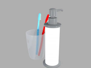 浴室挂件-1 3D 模型