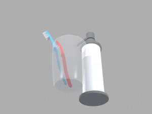 bathroom accessories-1 3D Model