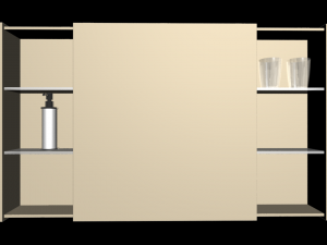 bathroom cabinet 3D Модель