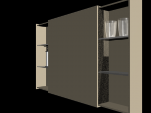 bathroom cabinet 3D Модель