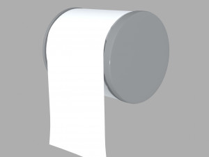 toilet paper 3D Model
