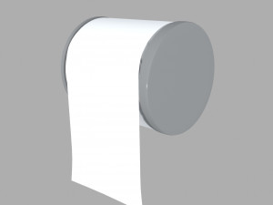 toilet paper Model 3D