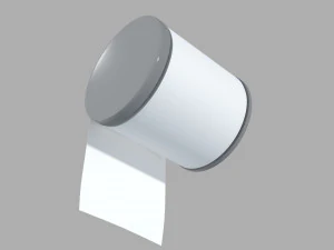 toilet paper 3D Model