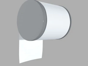 toilet paper 3D Model