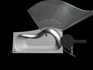 bath-4 - shower cabin 3D Model