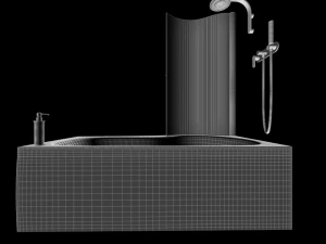 bath-4 - shower cabin 3D Model