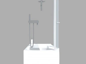 bath-4 - shower cabin 3D Model