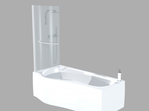 bath-4 - shower cabin Modèle 3D