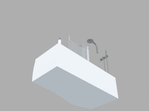 bath-4 - shower cabin Modèle 3D