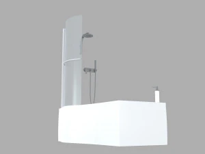 bath-4 - shower cabin 3D Model