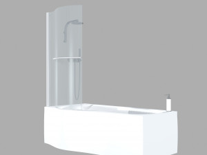 bath-4 - shower cabin Modèle 3D