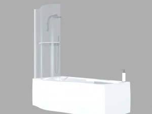 bath-4 - shower cabin 3D Model