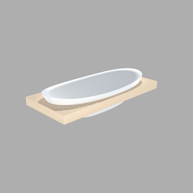 washbasin ex Modello 3D .c4d .max .obj .3ds .fbx .stl .blend