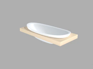 wastafel eks Model 3D