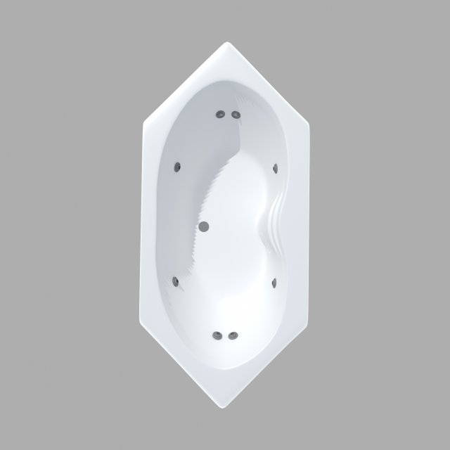bath-9 3D Модель .c4d .max .obj .3ds .fbx .stl .blend