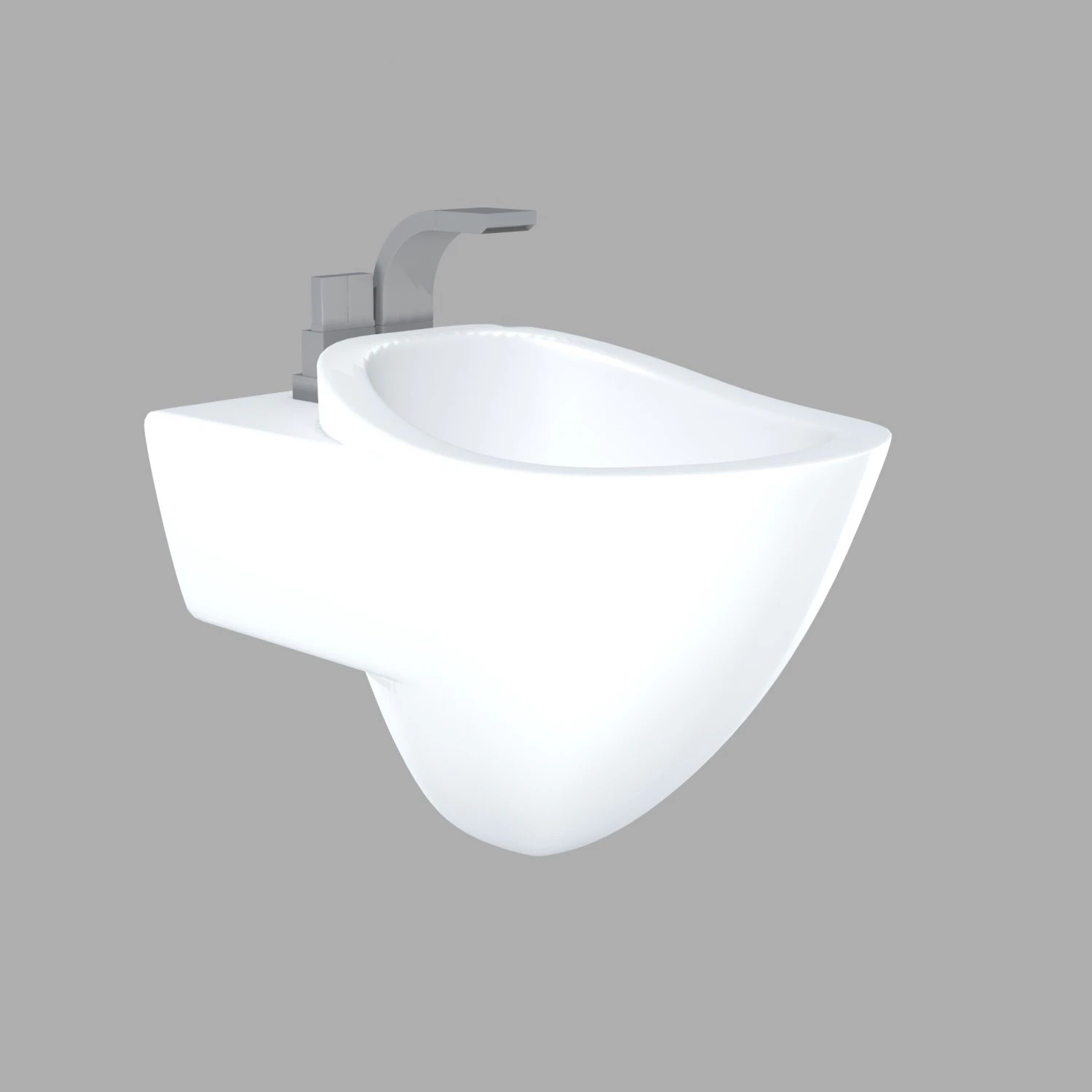 bidet-4 3D Model .c4d .max .obj .3ds .fbx .stl .blend 