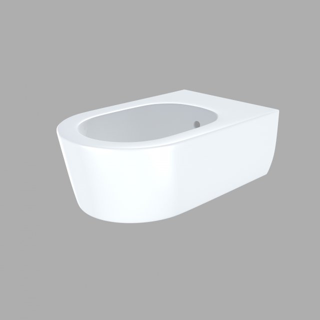 bidet-6 3D 模型 .c4d .max .obj .3ds .fbx .stl .blend 