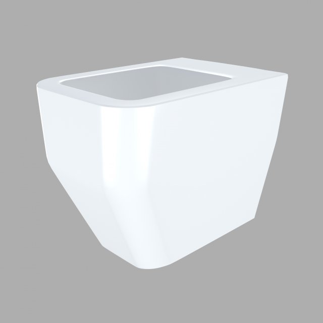 bidet-8 3D 模型 .c4d .max .obj .3ds .fbx .stl .blend 