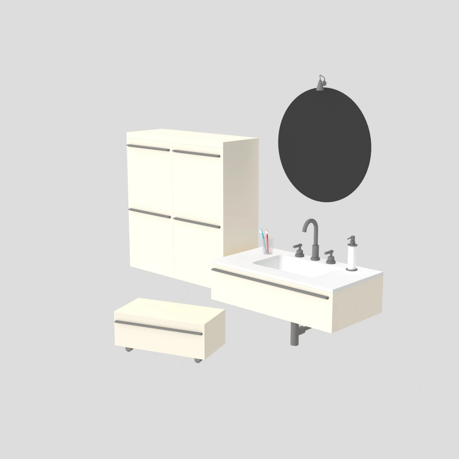 set-7 3D Model .c4d .max .obj .3ds .fbx .stl .blend 