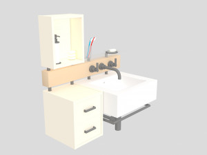 set-12 3D 모델
