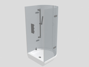 shower-6 Model 3D