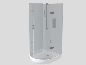 shower-6 Model 3D