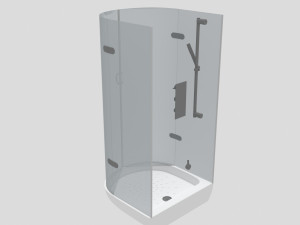 shower-6 Model 3D