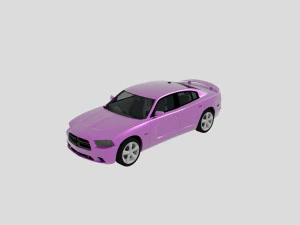 2011 dodge charger 3D Model