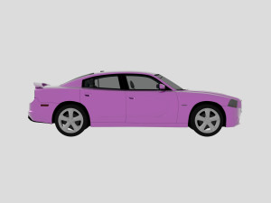 2011 dodge charger Model 3D