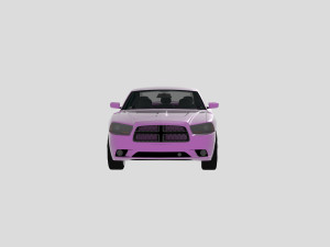 2011 dodge charger Model 3D