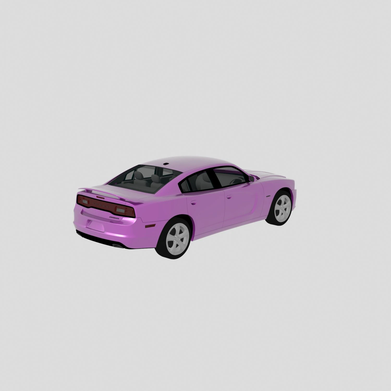 2011 dodge charger 3D Model .c4d .max .obj .3ds .fbx .stl .blend