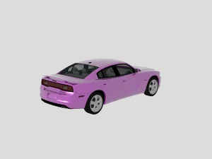 2011 dodge charger 3D Model