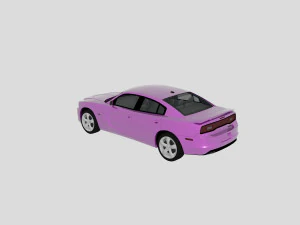 2011 dodge charger 3D Model