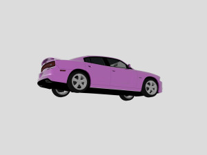 2011 dodge charger Model 3D