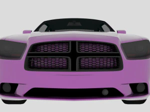 2011 dodge charger 3D Model