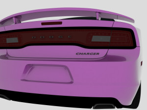 2011 dodge charger Model 3D