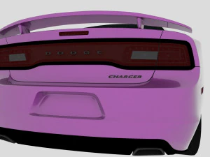 2011 dodge charger 3D Model