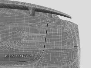 2011 dodge charger Model 3D