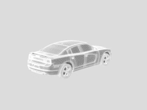 2011 dodge charger 3D Model