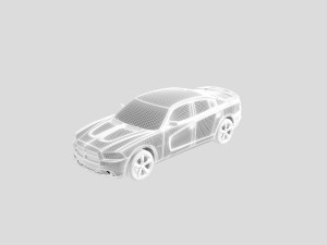 2011 dodge charger Model 3D