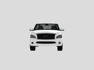 2011 infiniti qx 56 Modello 3D