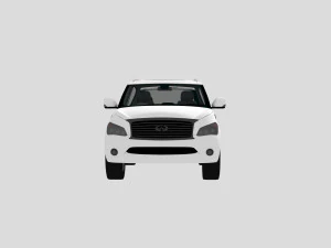 2011 infiniti qx 56 3D Model