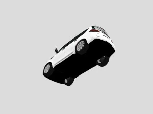 2011 infiniti qx 56 3D Model